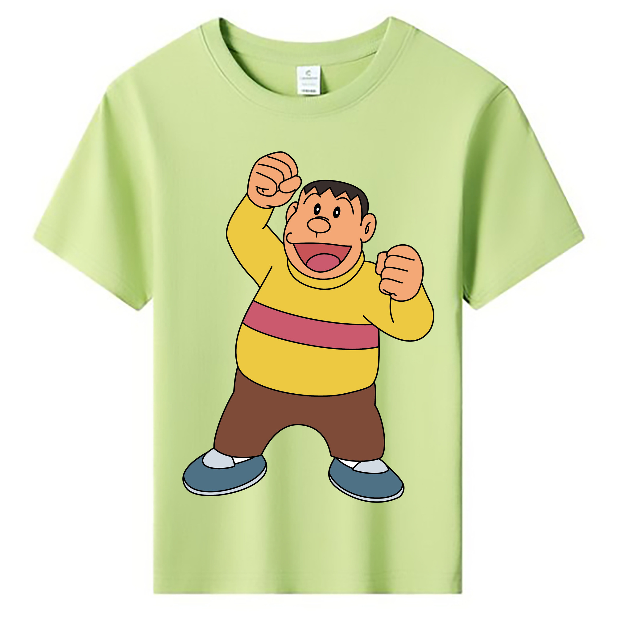 （画像用） ドラえもん 剛田武 Doraemon Gouta Takeshi 綿100％キッズTシャツ（フロントプリント）